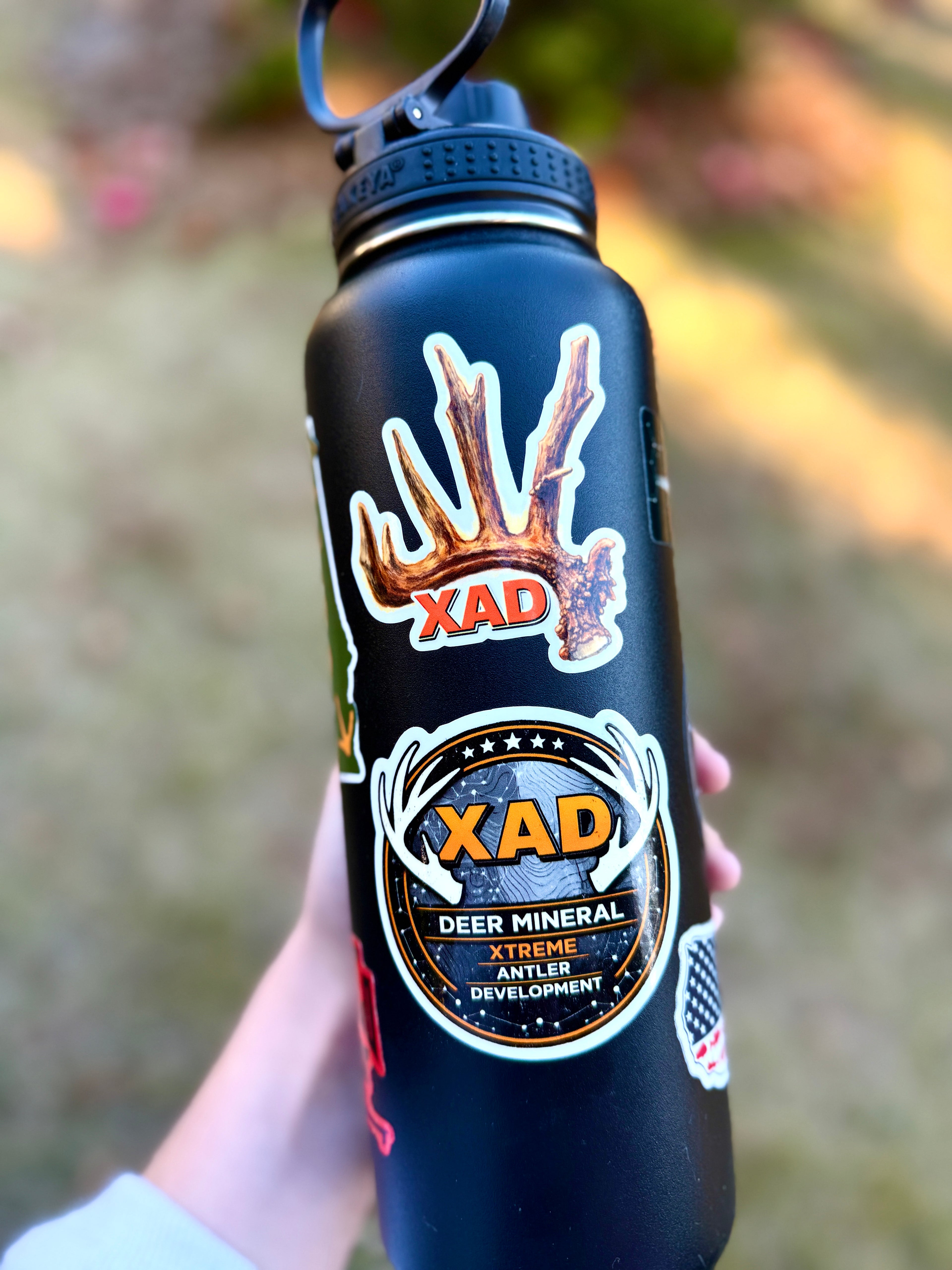 3 inch XAD Antler Sticker